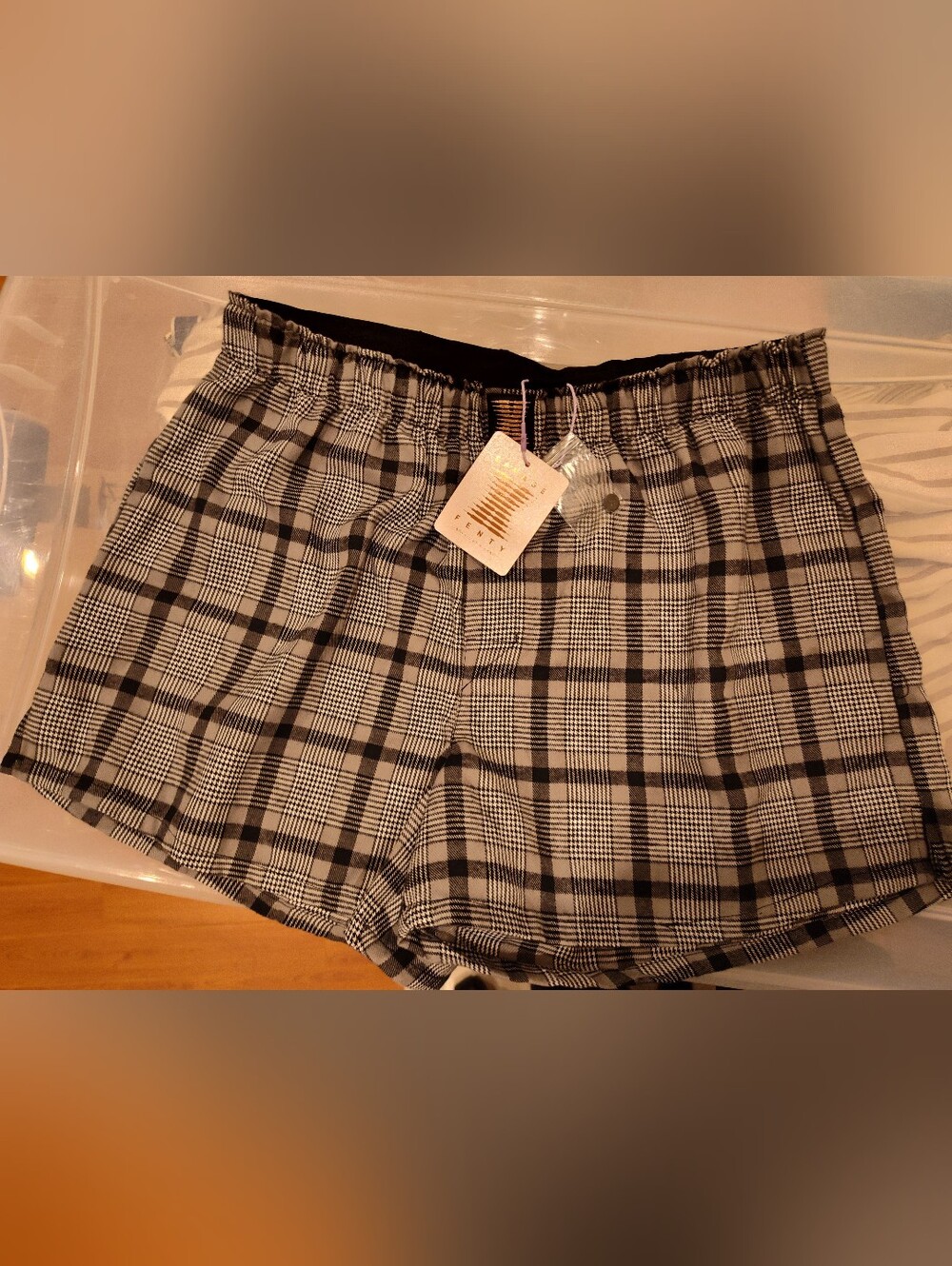 Savage X Fenty Men's Remixed Plaid Boxers